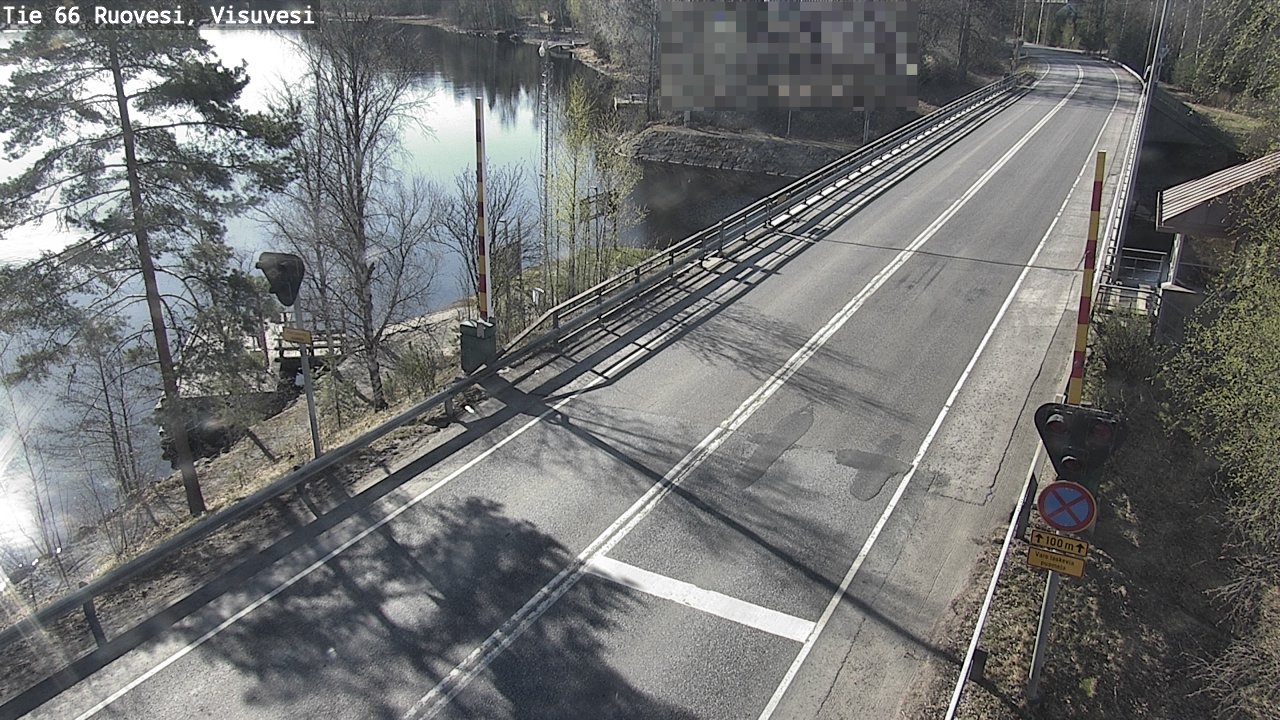 Weather Camera Image Väg 66 Ruovesi, Visuvesi, Ruovesi, Pirkanmaa