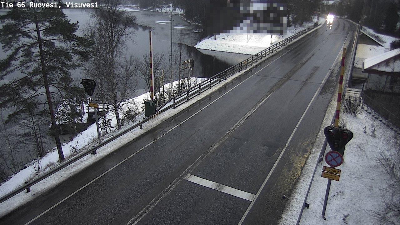 Weather Camera Image Road 66 Ruovesi, Visuvesi, Ruovesi, Pirkanmaa