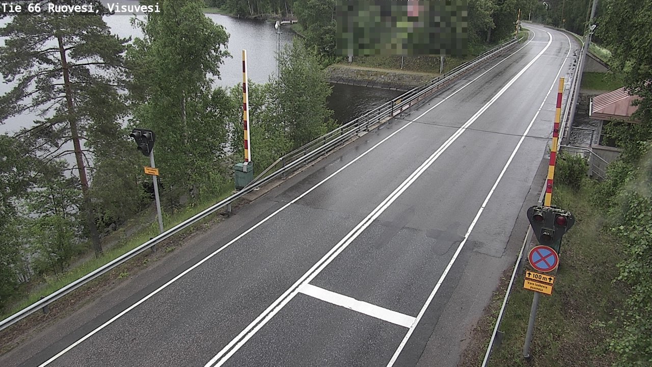 Weather Camera Image Väg 66 Ruovesi, Visuvesi, Ruovesi, Pirkanmaa