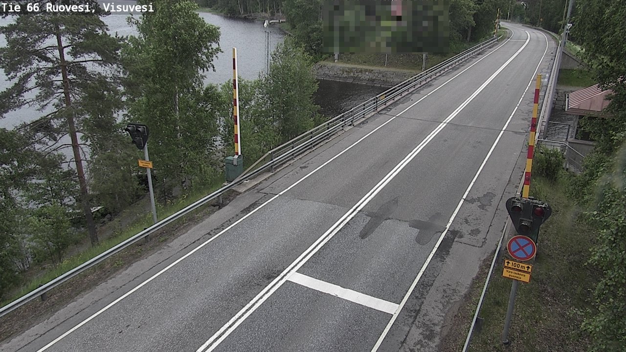Weather Camera Image Väg 66 Ruovesi, Visuvesi, Ruovesi, Pirkanmaa