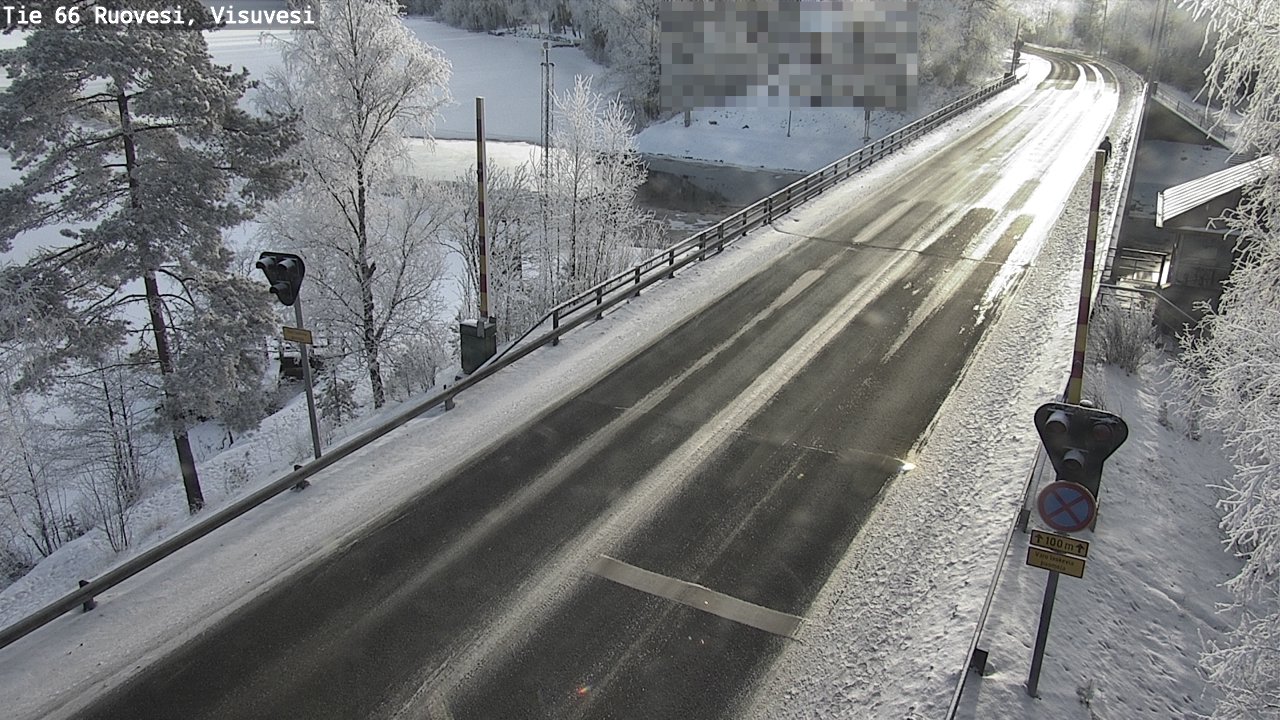 Weather Camera Image Road 66 Ruovesi, Visuvesi, Ruovesi, Pirkanmaa
