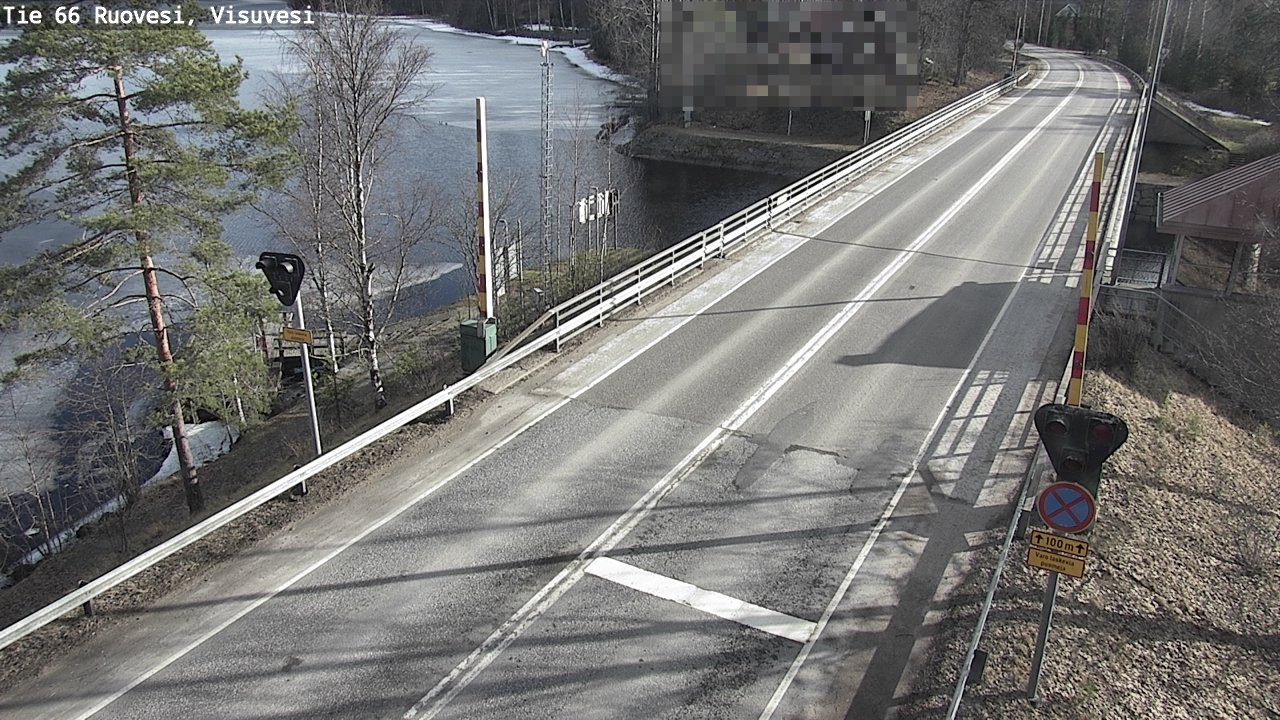 Weather Camera Image Road 66 Ruovesi, Visuvesi, Ruovesi, Pirkanmaa