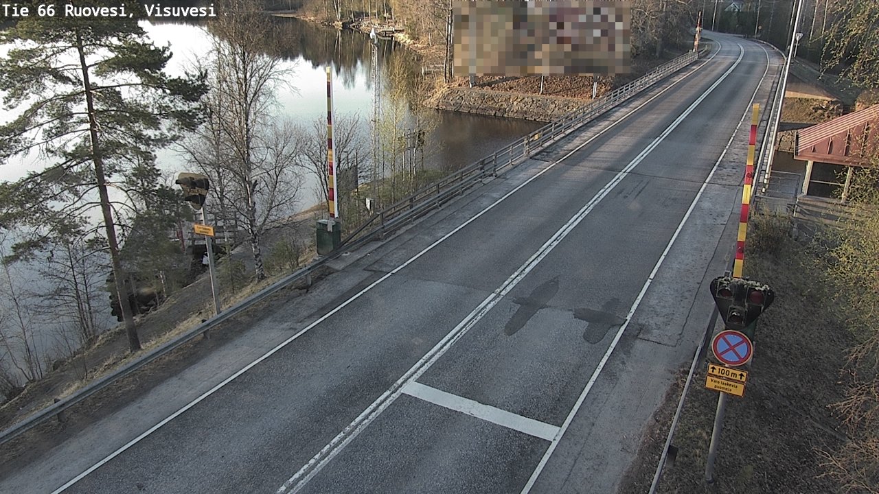 Weather Camera Image Väg 66 Ruovesi, Visuvesi, Ruovesi, Pirkanmaa