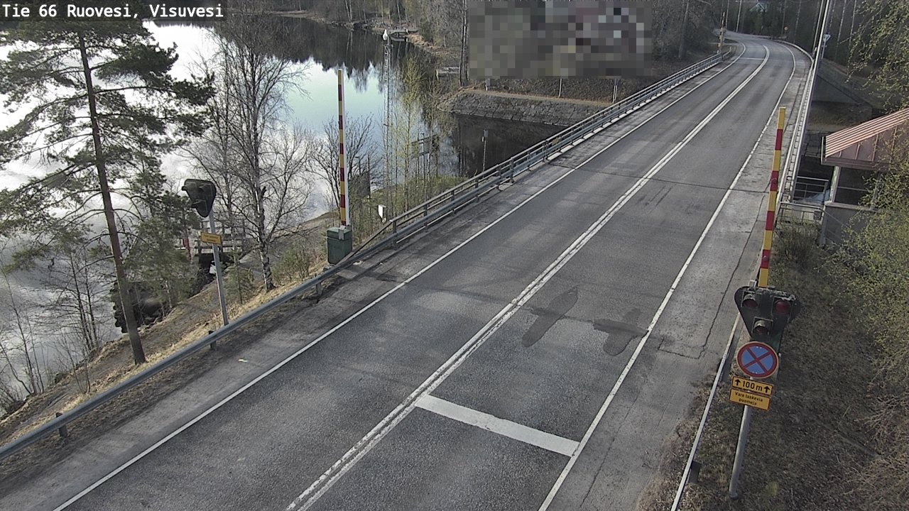 Weather Camera Image Väg 66 Ruovesi, Visuvesi, Ruovesi, Pirkanmaa