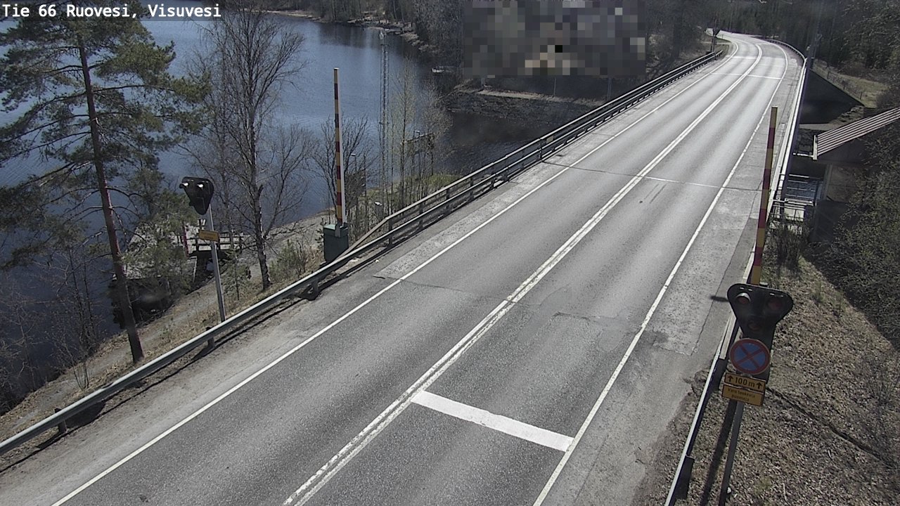 Weather Camera Image Road 66 Ruovesi, Visuvesi, Ruovesi, Pirkanmaa