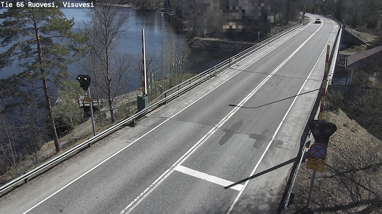 Weather Camera Image Road 66 Ruovesi, Visuvesi, Ruovesi, Pirkanmaa