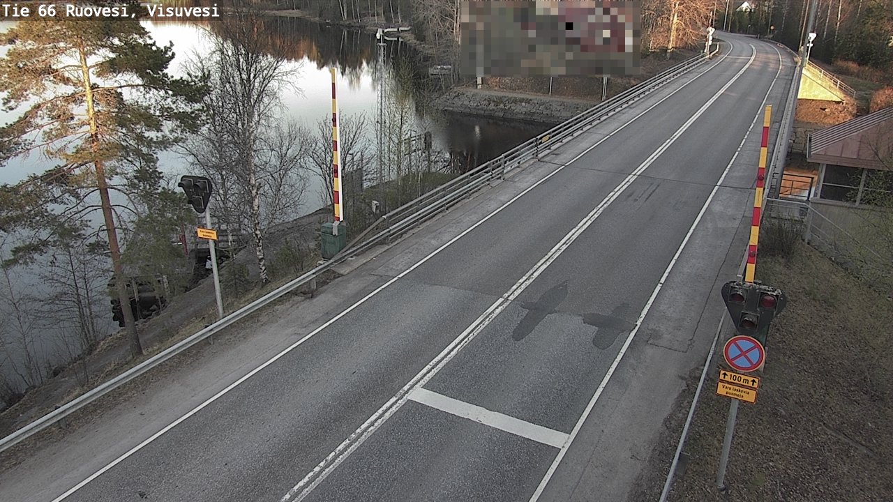 Weather Camera Image Road 66 Ruovesi, Visuvesi, Ruovesi, Pirkanmaa