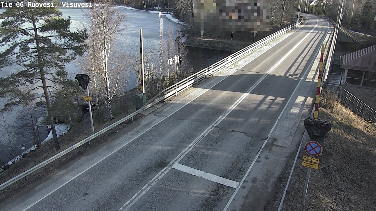 Weather Camera Image Road 66 Ruovesi, Visuvesi, Ruovesi, Pirkanmaa