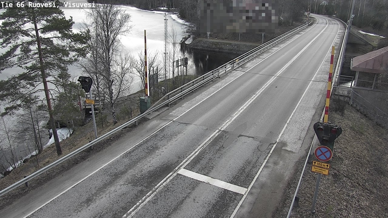 Weather Camera Image Road 66 Ruovesi, Visuvesi, Ruovesi, Pirkanmaa