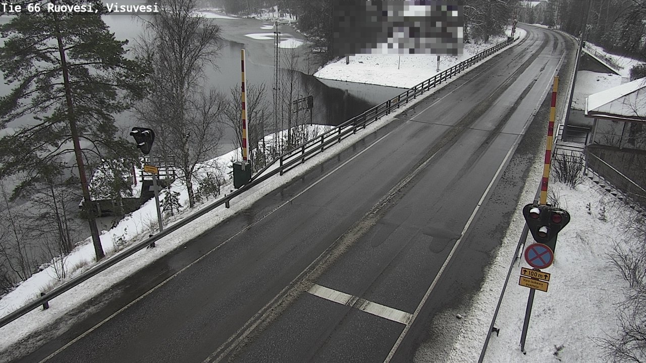 Weather Camera Image Road 66 Ruovesi, Visuvesi, Ruovesi, Pirkanmaa