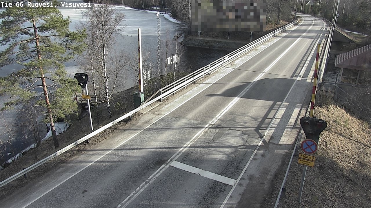 Weather Camera Image Road 66 Ruovesi, Visuvesi, Ruovesi, Pirkanmaa