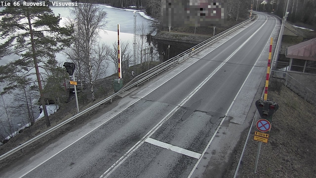 Weather Camera Image Väg 66 Ruovesi, Visuvesi, Ruovesi, Pirkanmaa