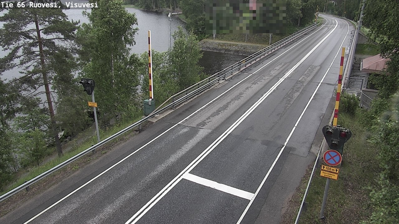 Weather Camera Image Väg 66 Ruovesi, Visuvesi, Ruovesi, Pirkanmaa