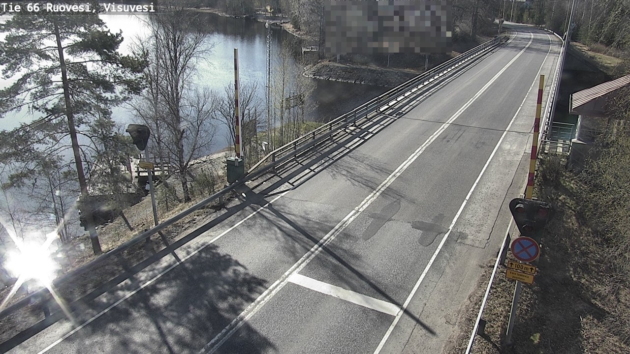 Weather Camera Image Road 66 Ruovesi, Visuvesi, Ruovesi, Pirkanmaa