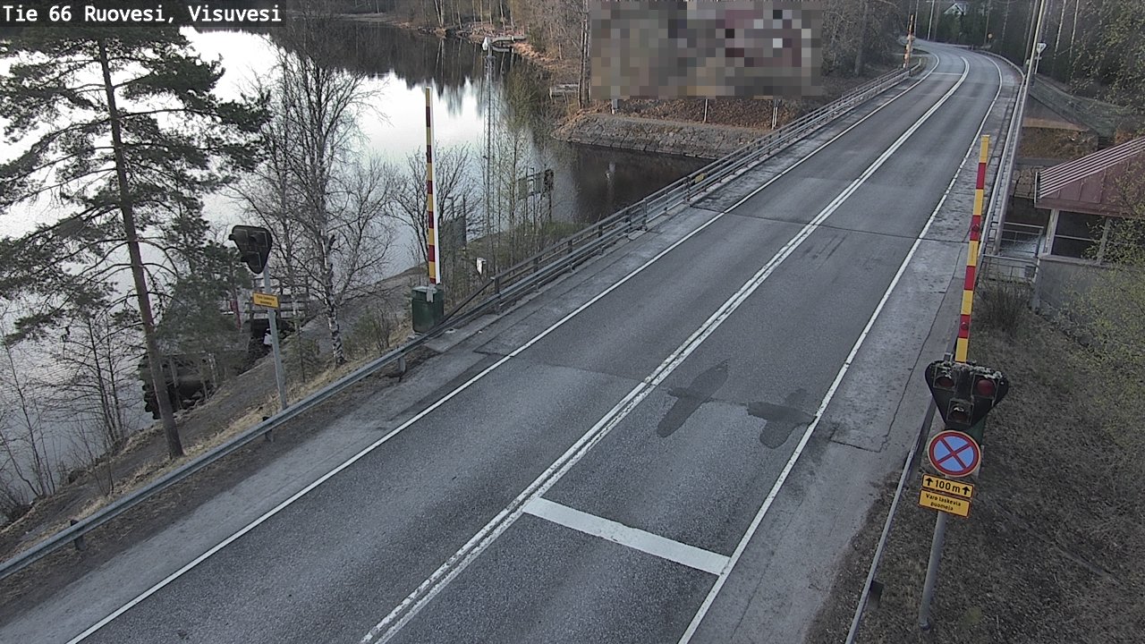 Weather Camera Image Väg 66 Ruovesi, Visuvesi, Ruovesi, Pirkanmaa