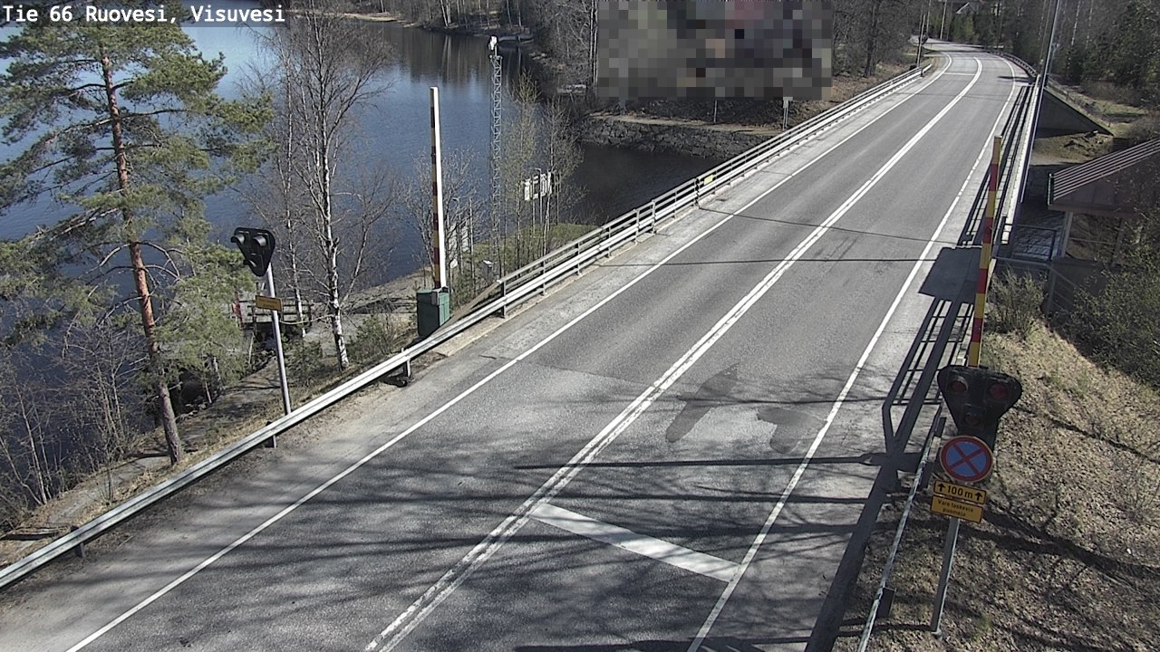 Weather Camera Image Road 66 Ruovesi, Visuvesi, Ruovesi, Pirkanmaa
