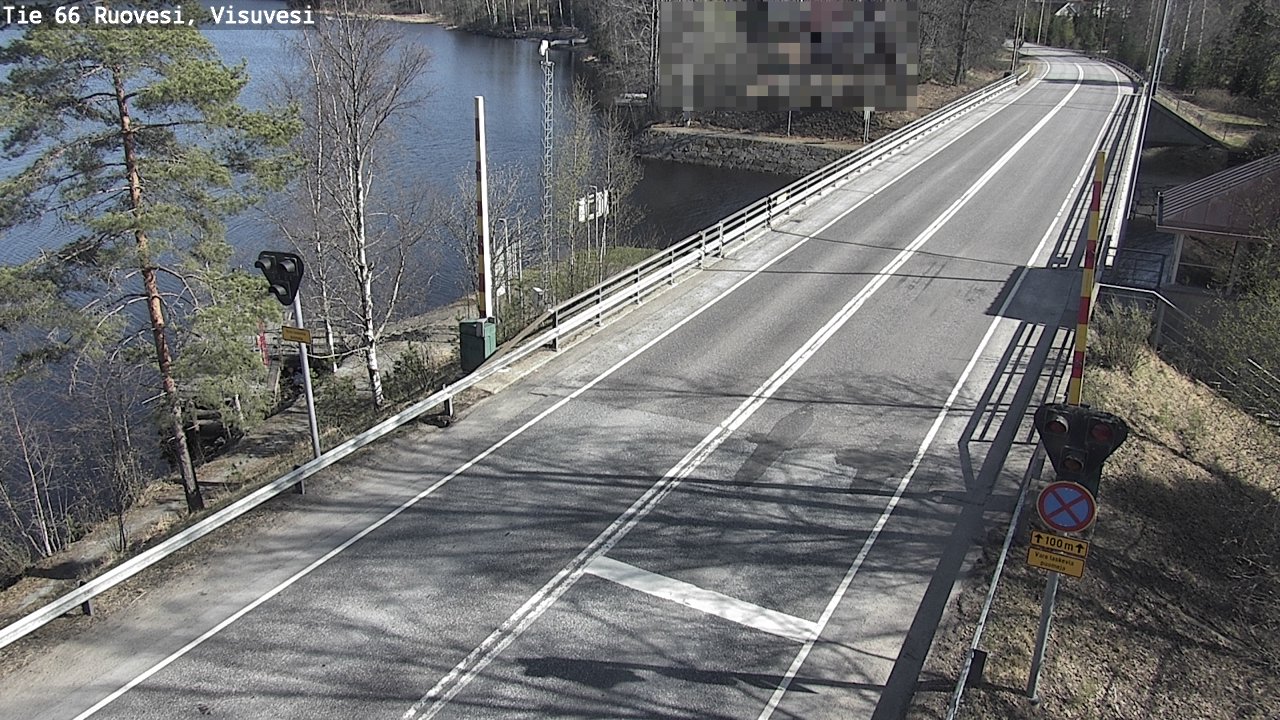 Weather Camera Image Road 66 Ruovesi, Visuvesi, Ruovesi, Pirkanmaa