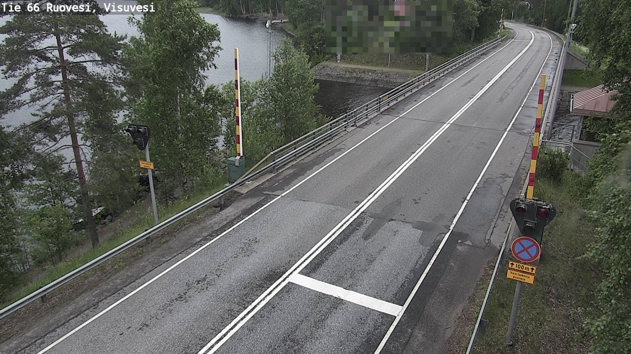 Weather Camera Image Väg 66 Ruovesi, Visuvesi, Ruovesi, Pirkanmaa