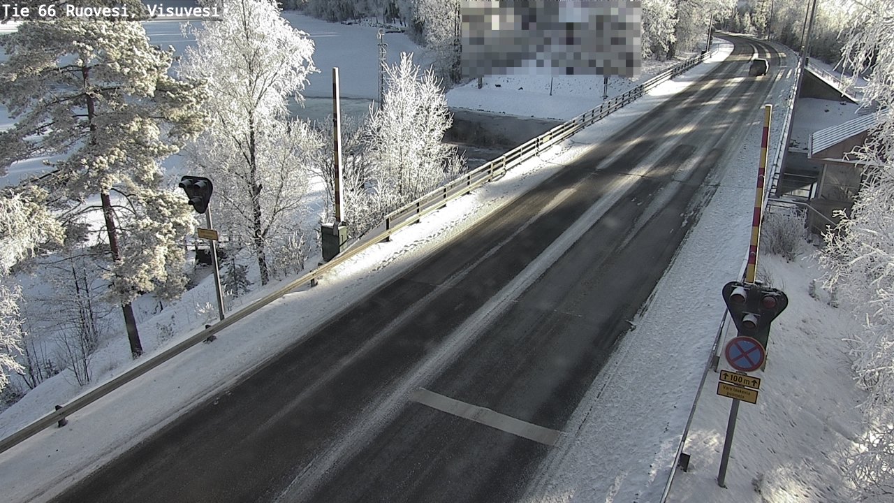 Weather Camera Image Väg 66 Ruovesi, Visuvesi, Ruovesi, Pirkanmaa