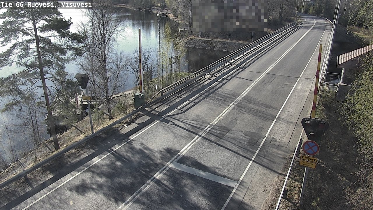 Weather Camera Image Väg 66 Ruovesi, Visuvesi, Ruovesi, Pirkanmaa