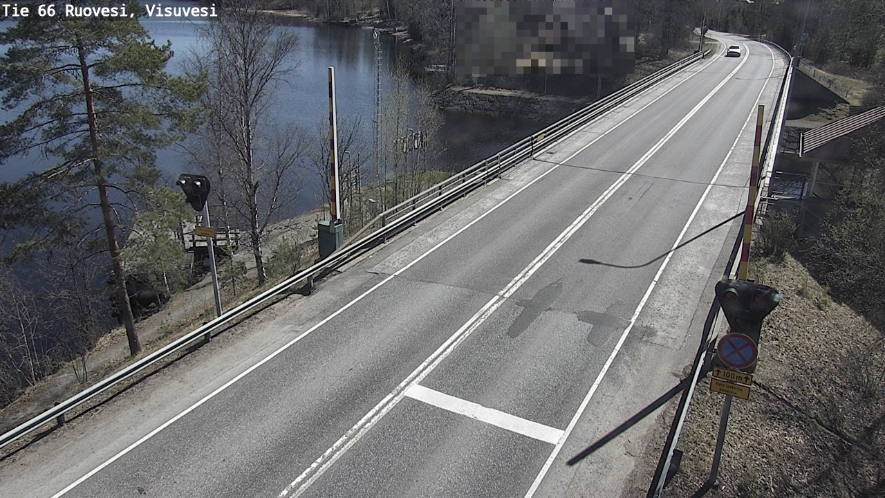 Weather Camera Image Road 66 Ruovesi, Visuvesi, Ruovesi, Pirkanmaa