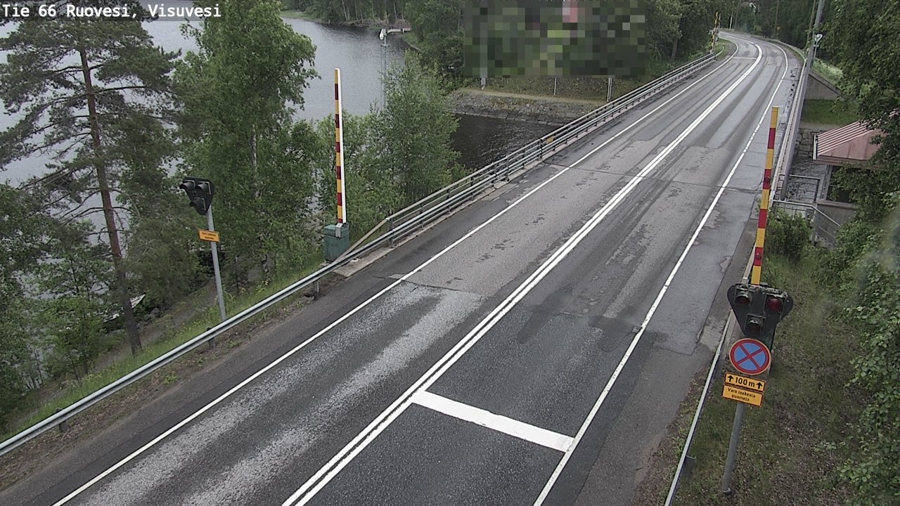 Weather Camera Image Väg 66 Ruovesi, Visuvesi, Ruovesi, Pirkanmaa