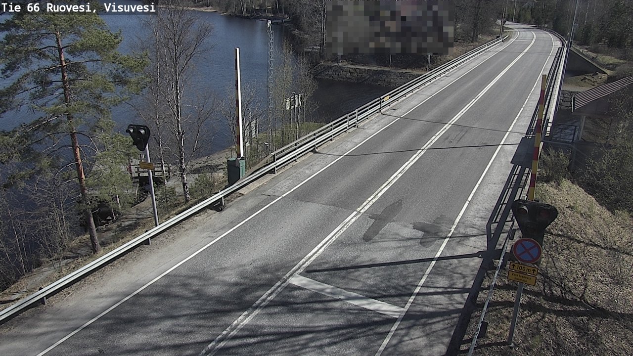 Weather Camera Image Road 66 Ruovesi, Visuvesi, Ruovesi, Pirkanmaa