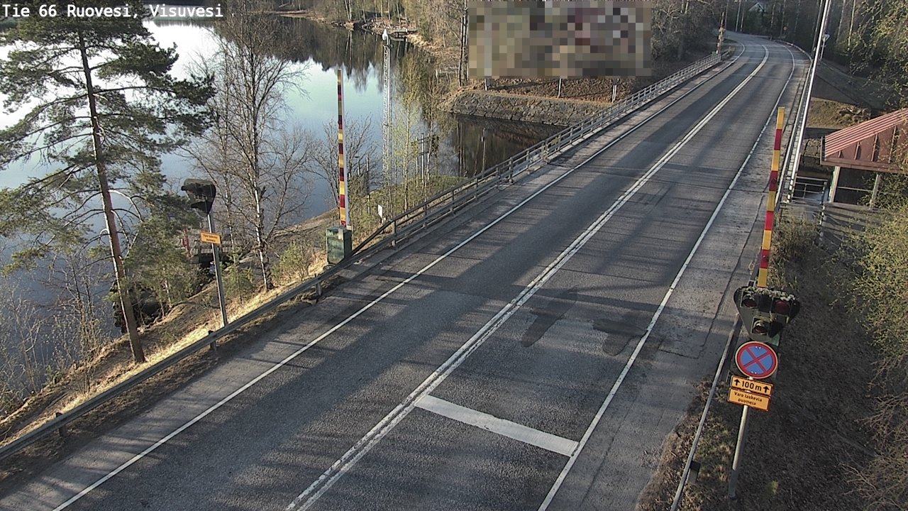 Weather Camera Image Väg 66 Ruovesi, Visuvesi, Ruovesi, Pirkanmaa