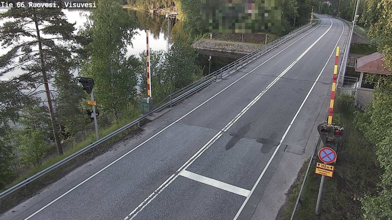 Weather Camera Image Road 66 Ruovesi, Visuvesi, Ruovesi, Pirkanmaa