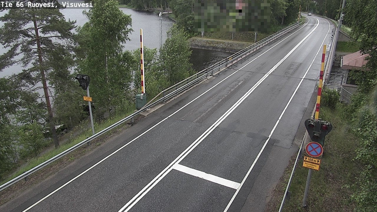 Weather Camera Image Väg 66 Ruovesi, Visuvesi, Ruovesi, Pirkanmaa