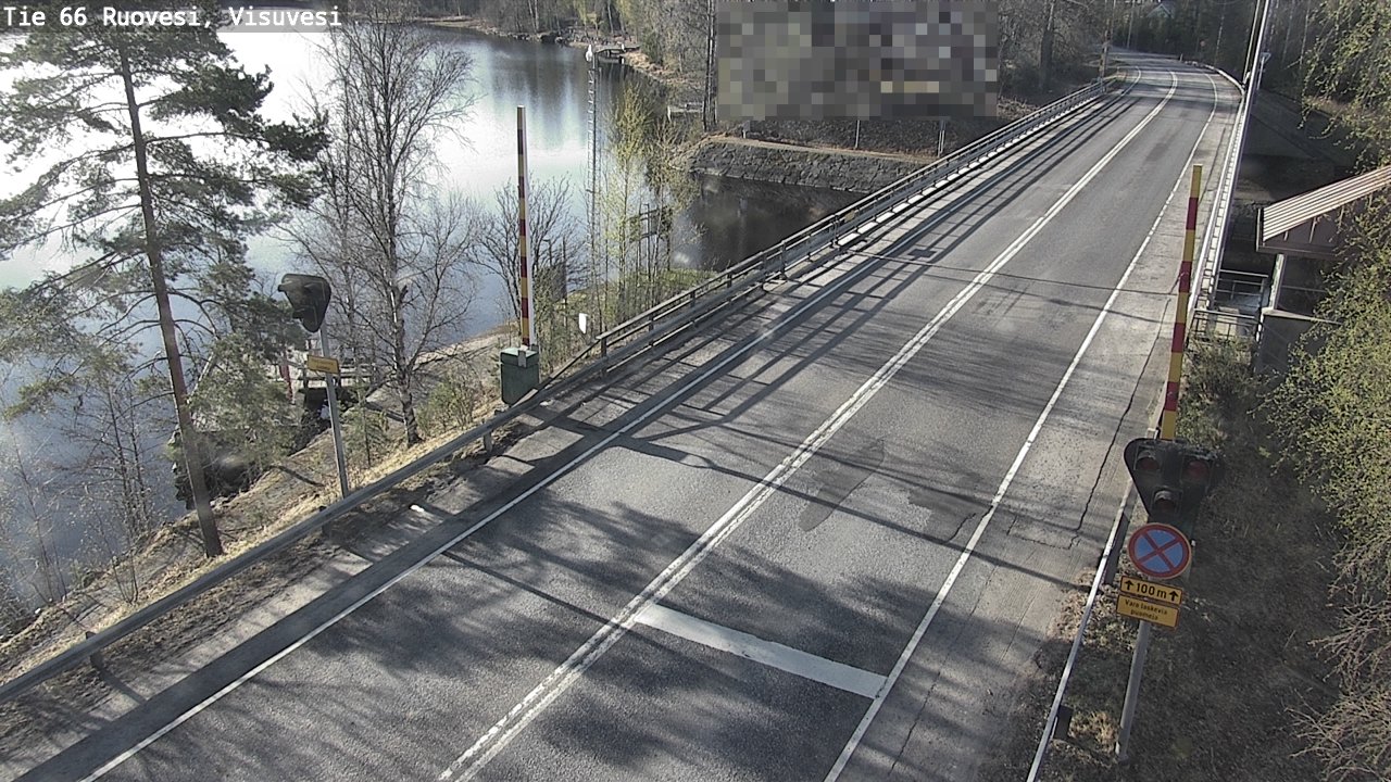 Weather Camera Image Väg 66 Ruovesi, Visuvesi, Ruovesi, Pirkanmaa
