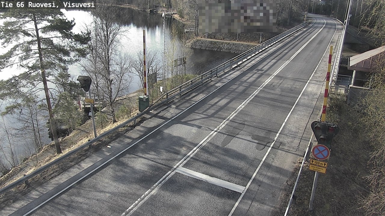 Weather Camera Image Road 66 Ruovesi, Visuvesi, Ruovesi, Pirkanmaa