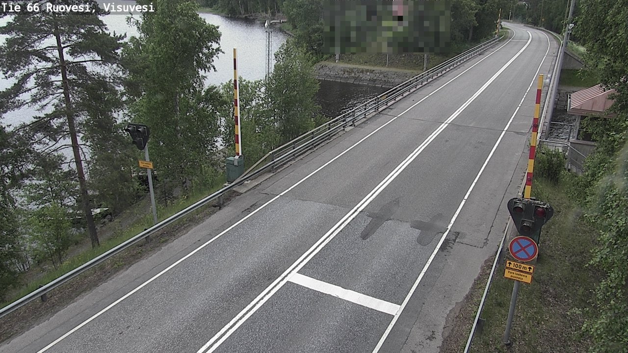 Weather Camera Image Road 66 Ruovesi, Visuvesi, Ruovesi, Pirkanmaa