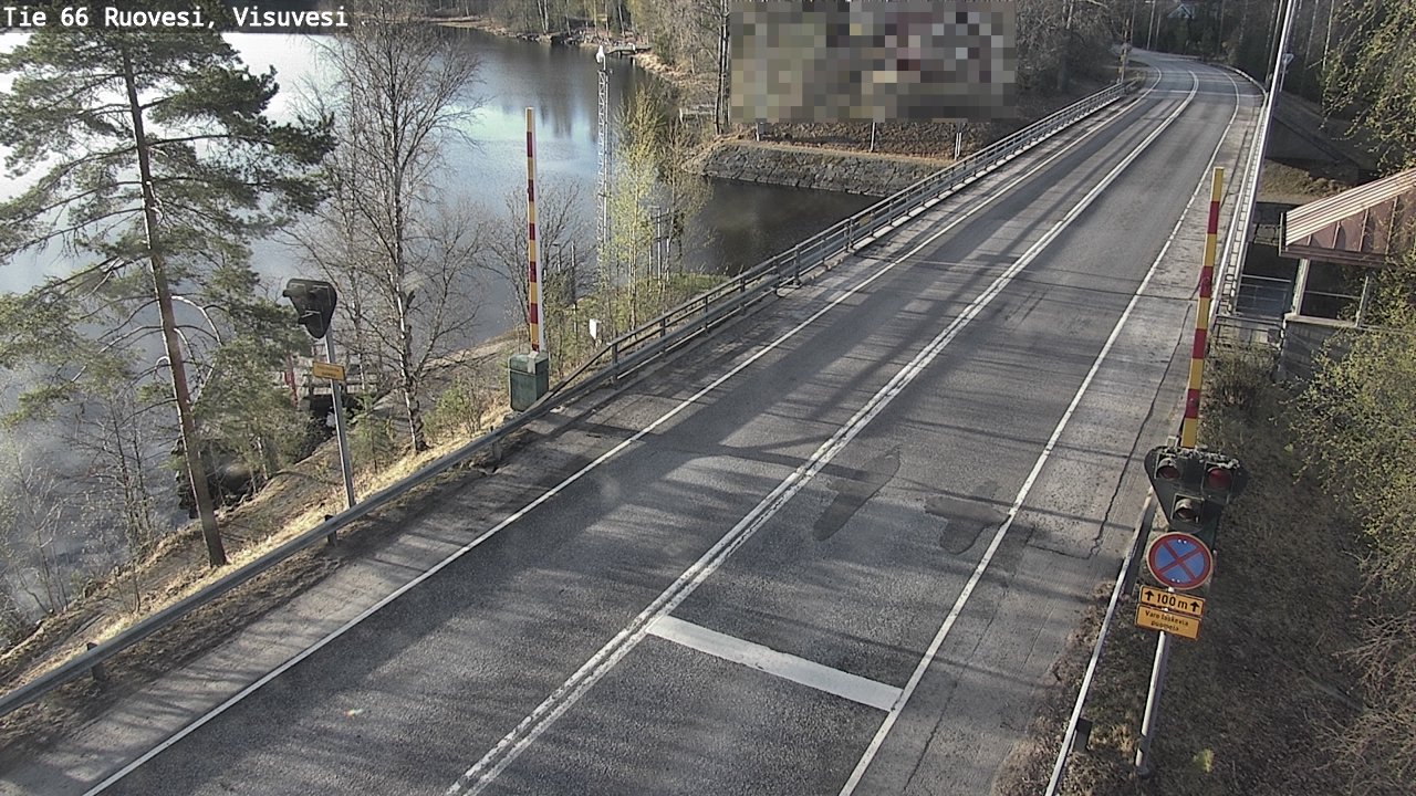 Weather Camera Image Väg 66 Ruovesi, Visuvesi, Ruovesi, Pirkanmaa