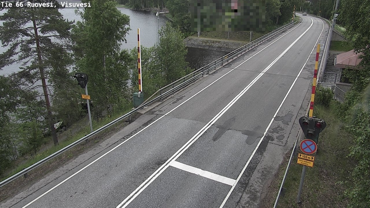 Weather Camera Image Väg 66 Ruovesi, Visuvesi, Ruovesi, Pirkanmaa