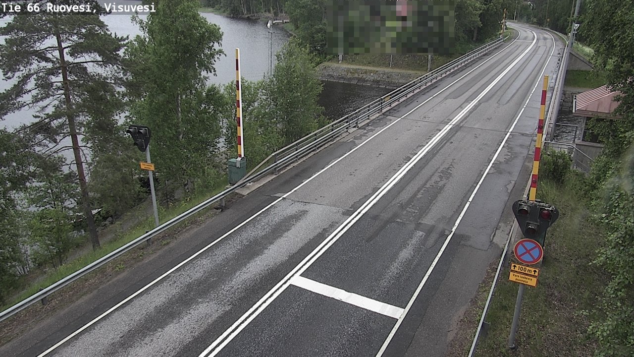 Weather Camera Image Väg 66 Ruovesi, Visuvesi, Ruovesi, Pirkanmaa