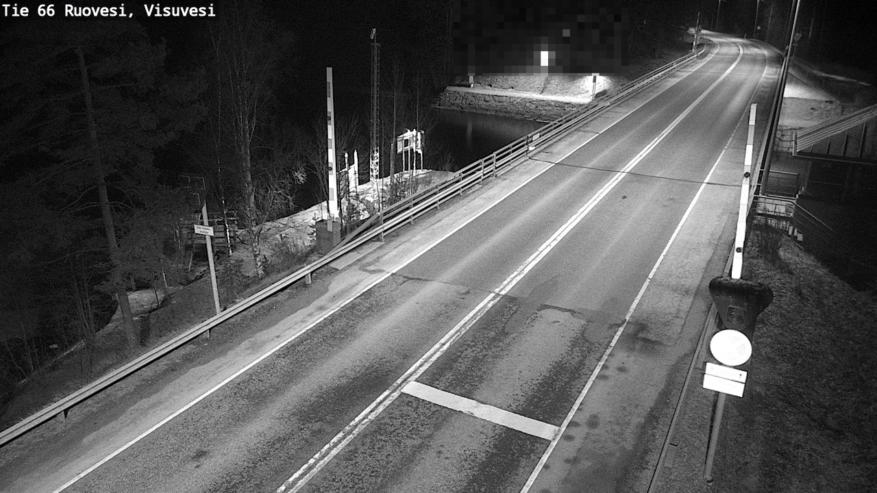 Weather Camera Image Väg 66 Ruovesi, Visuvesi, Ruovesi, Pirkanmaa