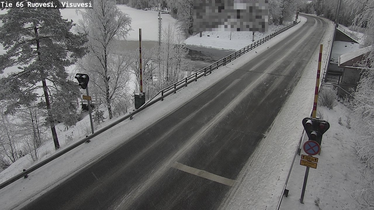 Weather Camera Image Road 66 Ruovesi, Visuvesi, Ruovesi, Pirkanmaa