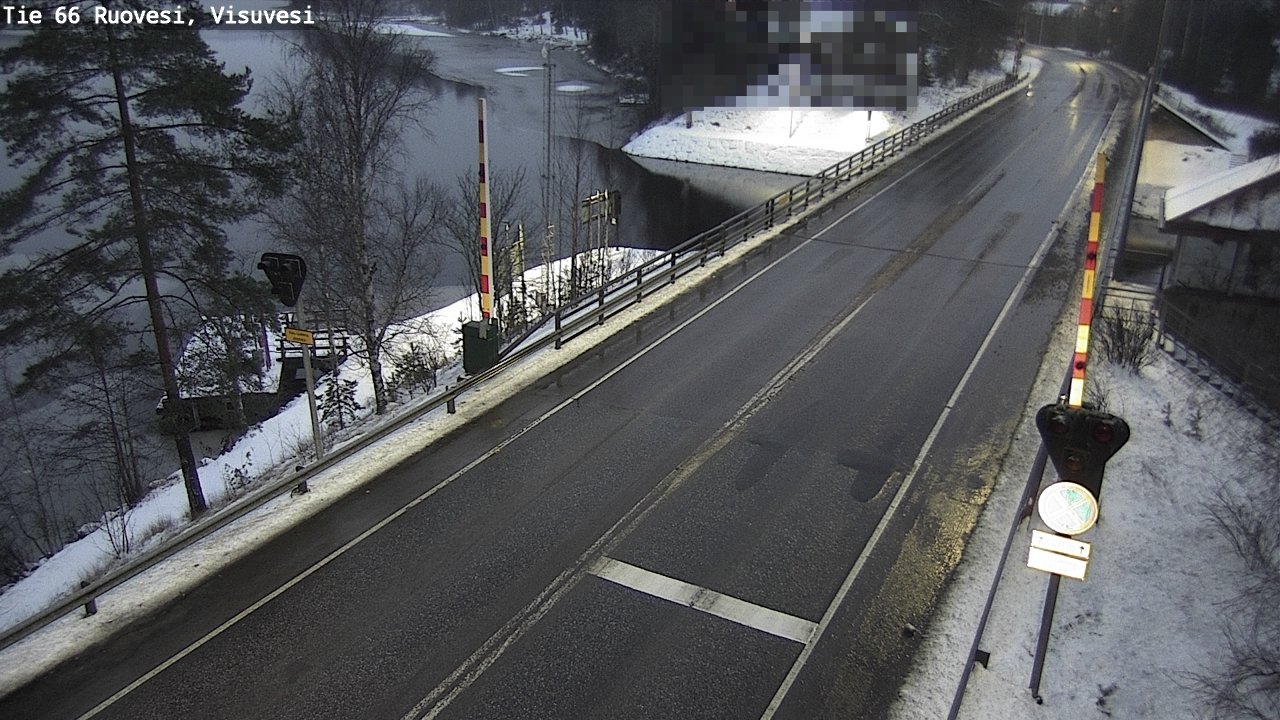 Weather Camera Image Road 66 Ruovesi, Visuvesi, Ruovesi, Pirkanmaa