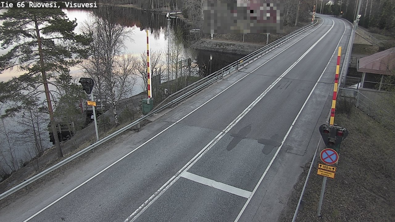 Weather Camera Image Road 66 Ruovesi, Visuvesi, Ruovesi, Pirkanmaa