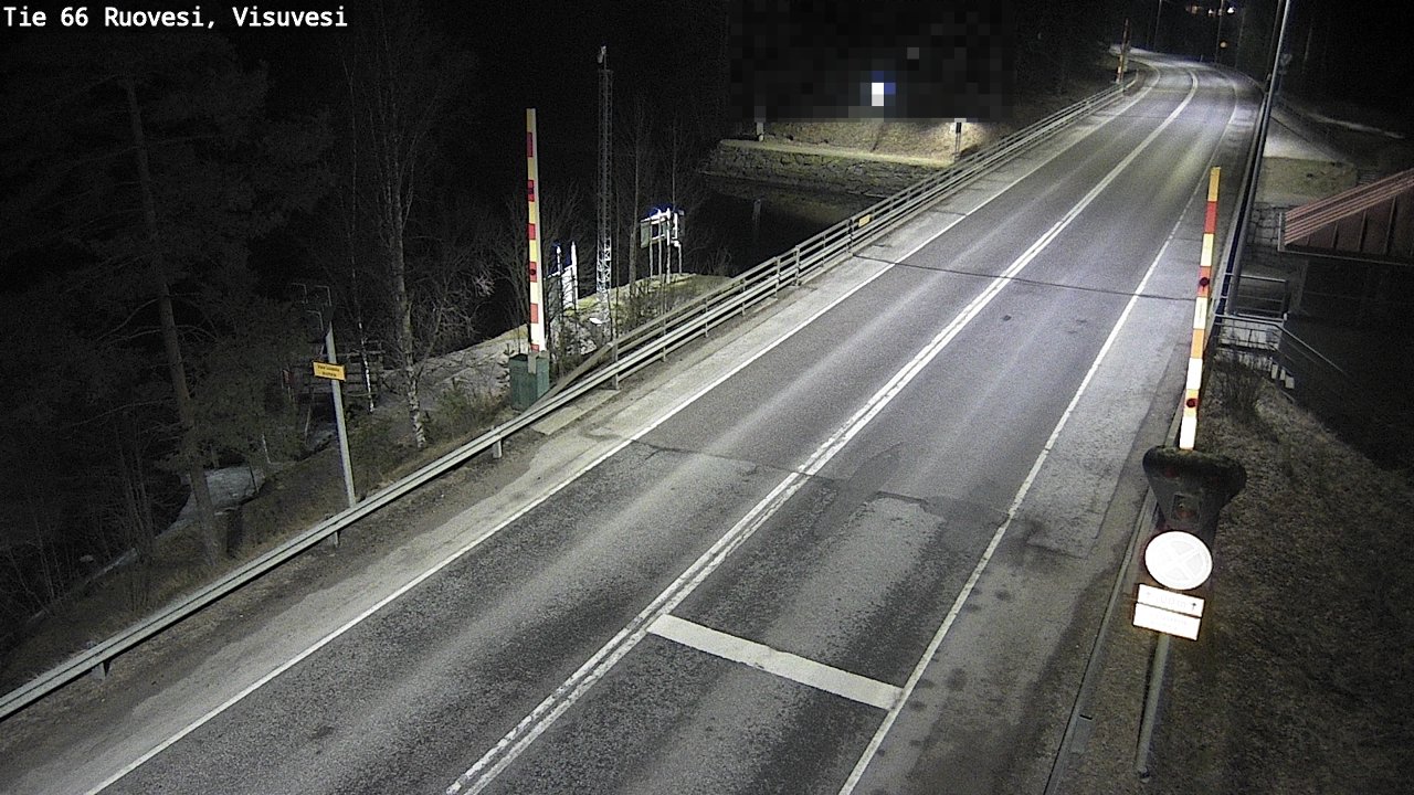 Weather Camera Image Väg 66 Ruovesi, Visuvesi, Ruovesi, Pirkanmaa