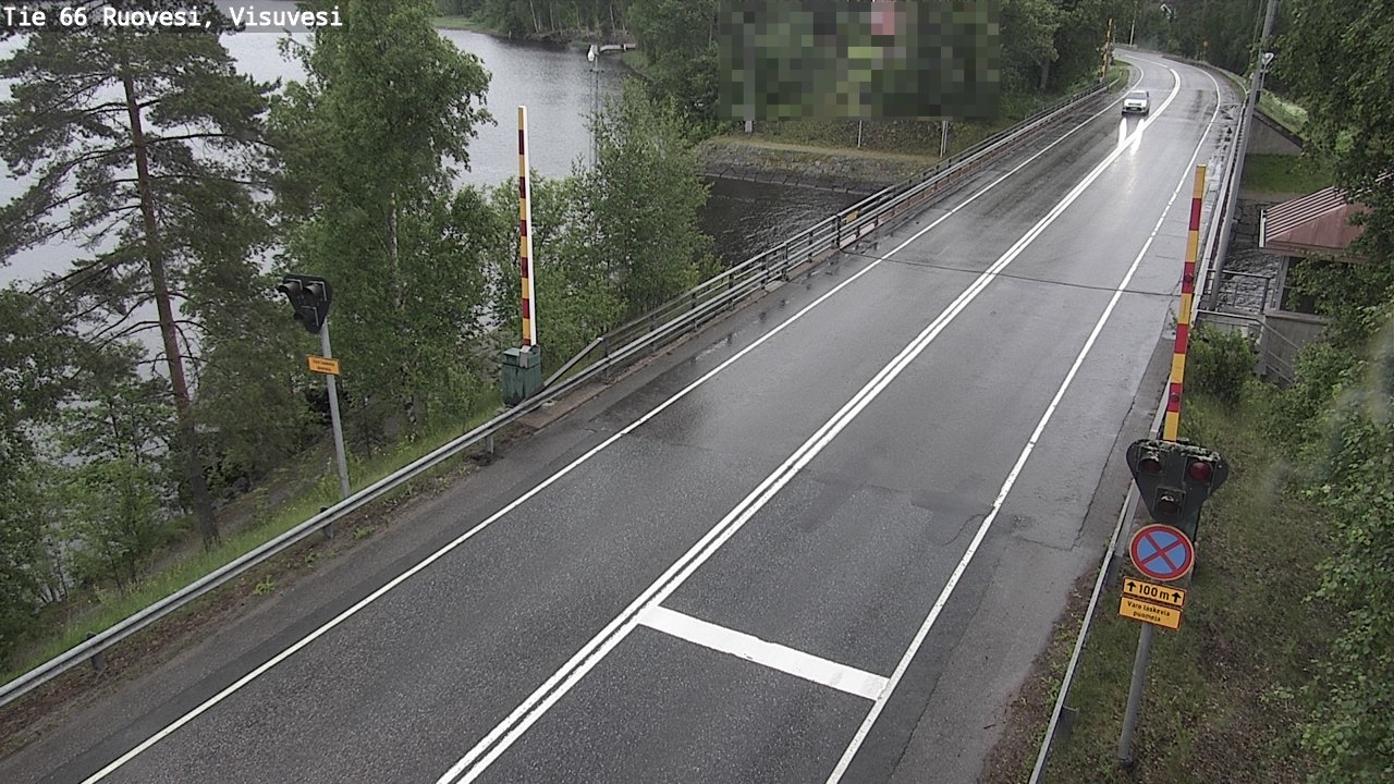 Weather Camera Image Väg 66 Ruovesi, Visuvesi, Ruovesi, Pirkanmaa
