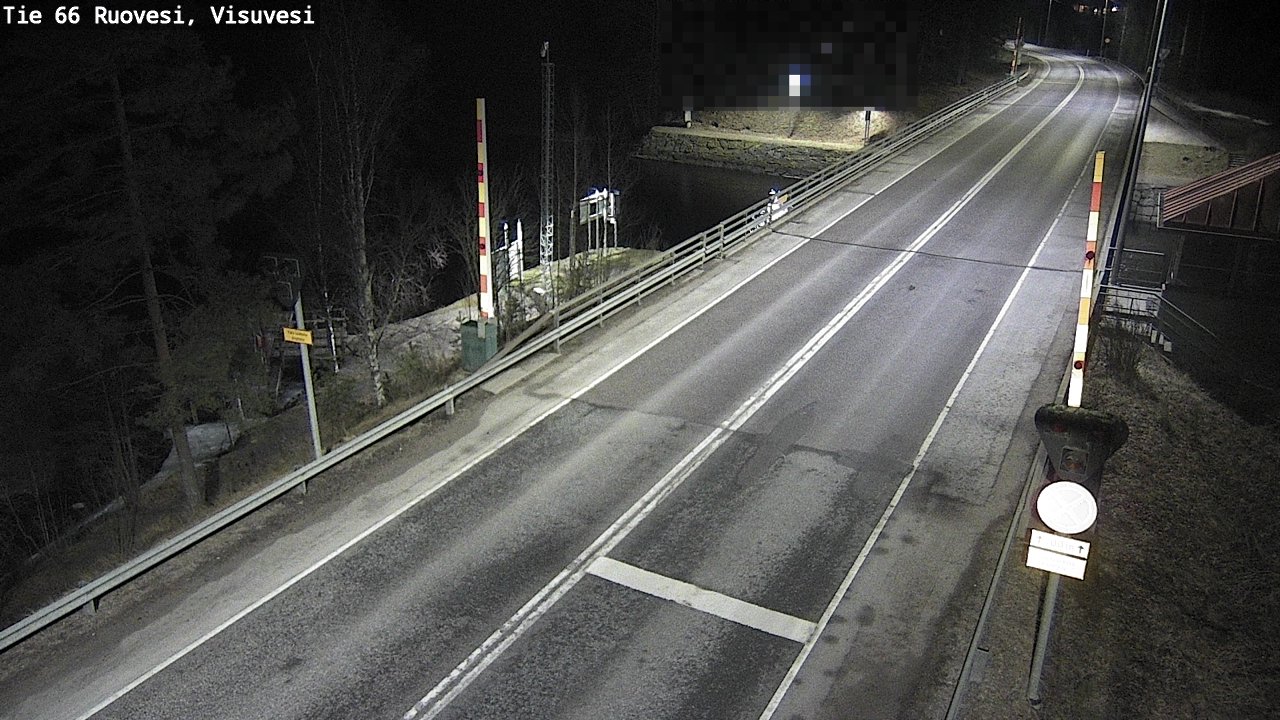 Weather Camera Image Väg 66 Ruovesi, Visuvesi, Ruovesi, Pirkanmaa