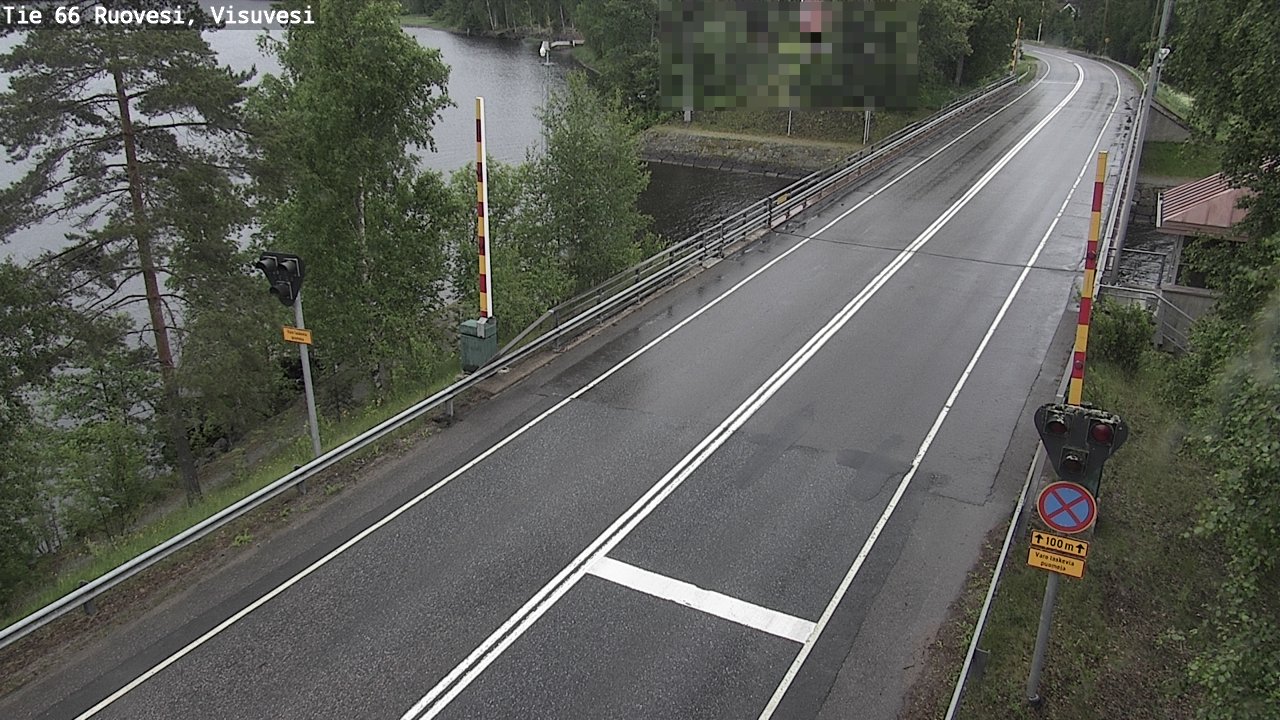 Weather Camera Image Väg 66 Ruovesi, Visuvesi, Ruovesi, Pirkanmaa