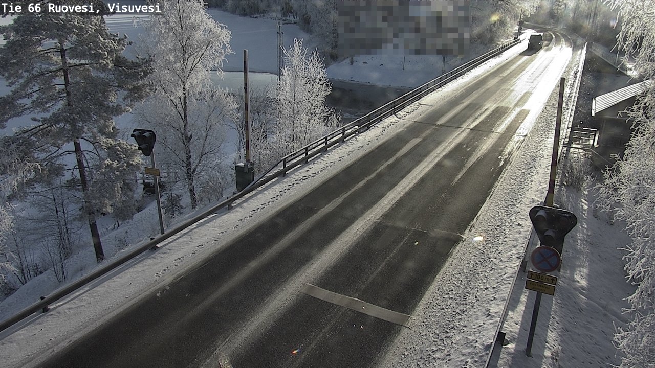 Weather Camera Image Road 66 Ruovesi, Visuvesi, Ruovesi, Pirkanmaa
