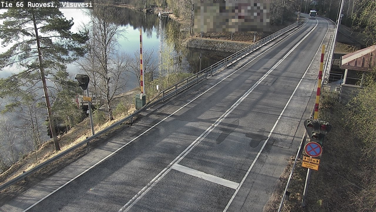 Weather Camera Image Väg 66 Ruovesi, Visuvesi, Ruovesi, Pirkanmaa
