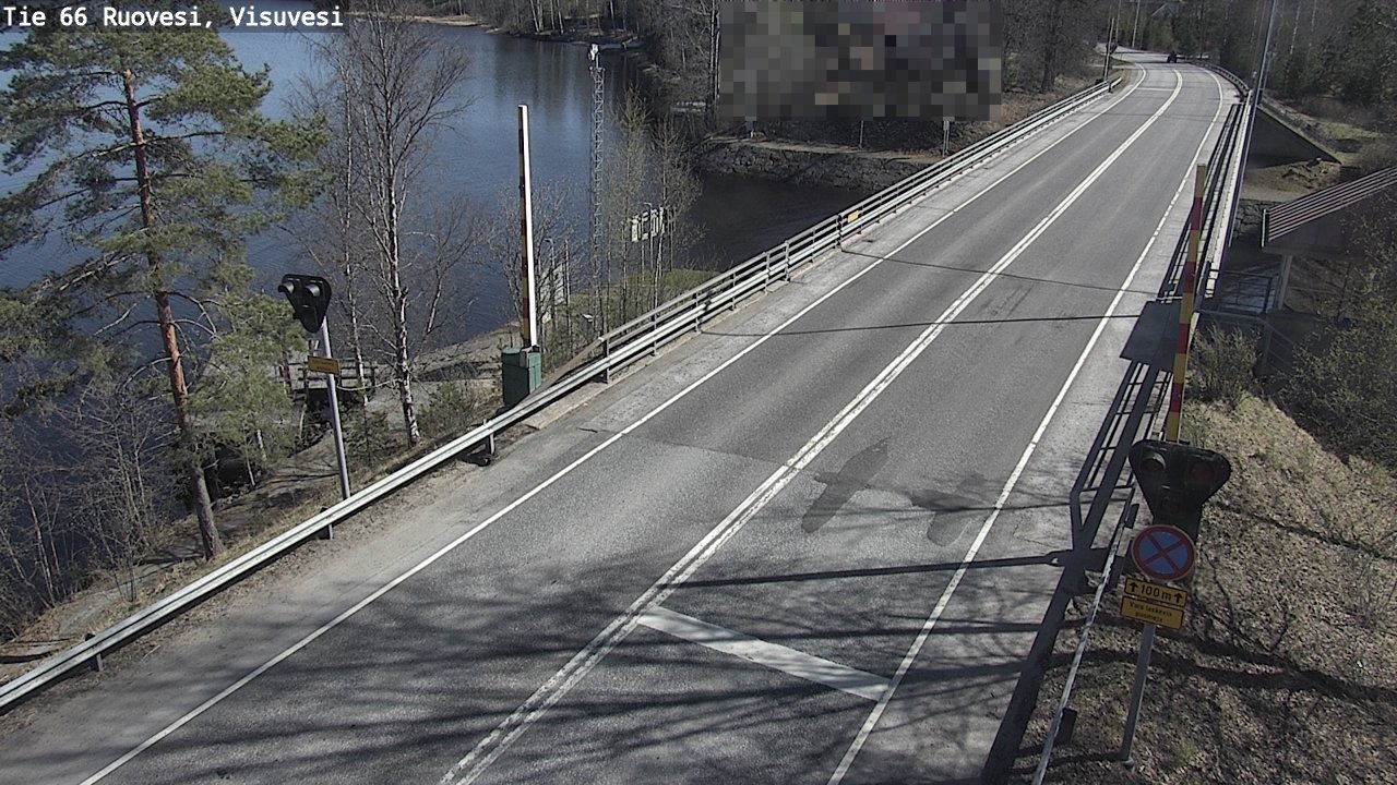Weather Camera Image Road 66 Ruovesi, Visuvesi, Ruovesi, Pirkanmaa