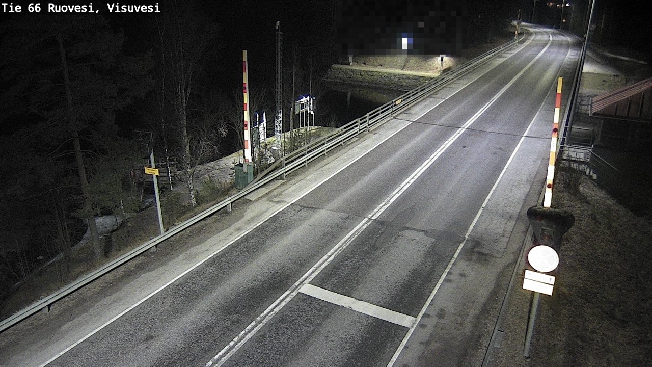 Weather Camera Image Väg 66 Ruovesi, Visuvesi, Ruovesi, Pirkanmaa