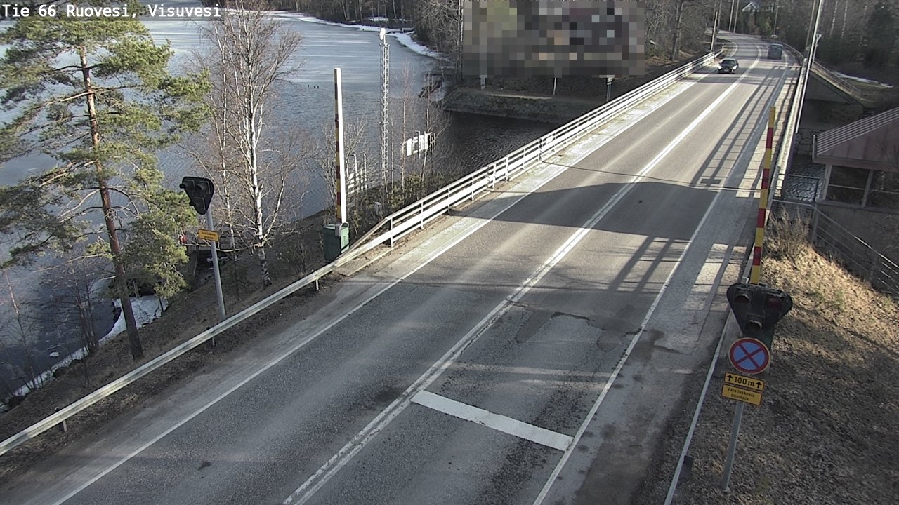 Weather Camera Image Road 66 Ruovesi, Visuvesi, Ruovesi, Pirkanmaa