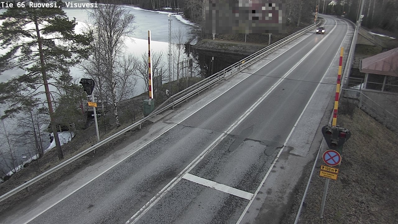 Weather Camera Image Väg 66 Ruovesi, Visuvesi, Ruovesi, Pirkanmaa